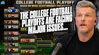 The College Football Playoff Bracket Situation Is All F***ed Up... | Pat McAfee Show