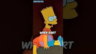 What Happens When Bart Gets Hit By A Car? #thesimpsons