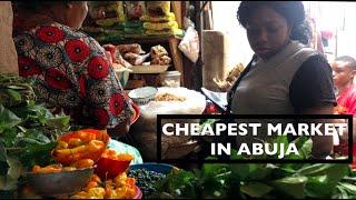 THIS IS THE CHEAPEST MARKET IN ABUJA , NIGERIA !!