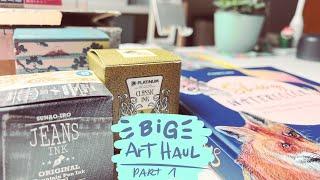 Big May Art Haul - Printing supplies, Inks, Fountain Pens, Coliro Watercolours & more! Part 1