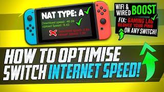  How to Boost Nintendo SWITCH Internet speed - Faster downloads, Lower Ping (WiFi & Wired) 