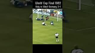 Football World Cup Final 1982 Italy vs West Germany#shorts