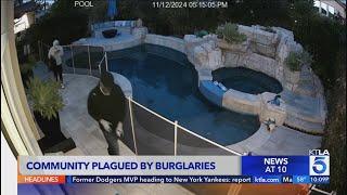 Orange County community plagued by burglaries