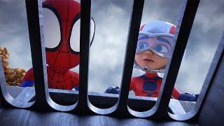 SPIDEY And His Amazing Friends | DRAINAGE RAFT Adventure!!! @Qdad