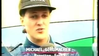 Schumacher's reaction right after Senna's death - F1 1994 San Marino Grand Prix (Imola)