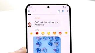 How To React To Messages On Androids! (2022)