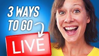 Want the BEST quality? The 3 Ways To Live Stream In 2023!