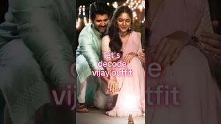 Decoding vijay devarakonda outfit from family star #vijaydevarakonda #murnalthakur #familystar #song