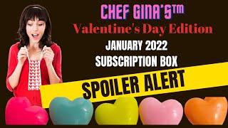 Spoiler Alert for Chef Gina's Mini Clay Food Monthly Box January 2022 Fashion Doll Size Mini Food