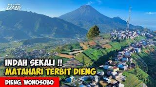 VERY BEAUTIFUL !! THE MOOD OF THE SUNRISE (SUNRISE) FROM DIENG VILLAGE - Story of Wonosobo Village