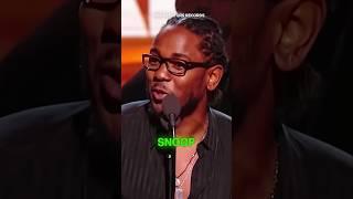 Kendrick Lamar GRAMMY SPEECH 