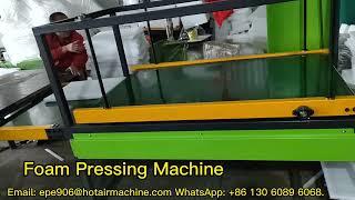 epe foam Pressing Machine|increase the degree of adhesion bonding