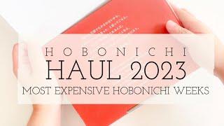 Hobonichi Haul 2023 | unboxing & first impressions | Most expensive Hobonichi Weeks! | paperjoyph