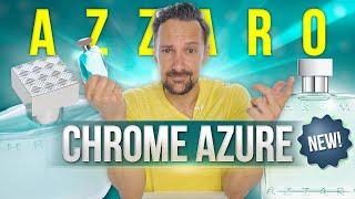 NEW Azzaro Chrome Azure 2024 First Impressions and Quick Review! Is Azure a Good Fresh Fragrance?