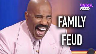 STANDOUT Funny Moments From FAMILY FEUD US With Steve Harvey! | Viral Feed