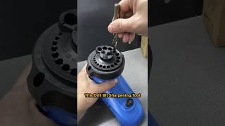 This Drill Bit Sharpening Tool makes your dull drill bits sharper than a sword️ #tools #besttool