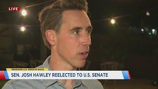 Josh Hawley speaks with FOX 2 after projected U.S. Senate win