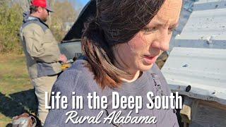 Life in the DEEP SOUTH | A Day in Rural ALABAMA | Winter Weather Prep