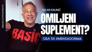 Koje suplemente koristim? - Milan Kalinić Q&A / #part1