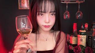 ASMR 뱀파이어와 술 한잔 할래요..? 뱀파이어 롤플레이, 이팅유ㅣVampire Roleplay, Eating You