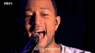 Bridge over troubled water, por John Legend