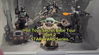 Hot Toys Secret Base Tour Part 2 -STAR WARS SERIES #starwars #grogu  #hottoys #mandolorian mandolo