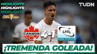 Resumen y goles | Canadá 4-1 Martinica | Copa Oro 2021 | Grupo B | TUDN