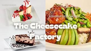 The Cheesecake Factory 메뉴 추천  꼭 먹어야 할 치즈케이크와 식사 메뉴! 미국 여행 맛집