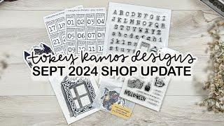 Torey Ramos Designs | September 2024 Shop Update - New Releases!