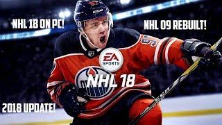 NHL 09 REBUILT TO NHL 18! (PC) *NEW 2018* STADIUMS, HORNS, ROSTERS & JERSEYS!