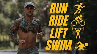 MY BIGGEST EVER WEEK OF TRAINING | Run,Ride,Lift,Swim!