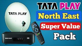 Tata Play North East Super Value New pack //Tata play North East Super Value New pack Details