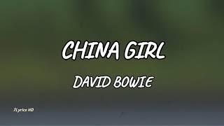 David Bowie - China Girl (Lyrics)