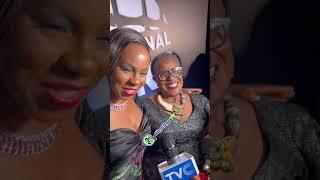 ARRIVAL OF VETERAN ACTRESS JOKE SILVA AT LAGOS INTERNATIONAL THEATRE FESTIVAL 2024