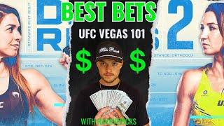 UFC Vegas 101 Dern vs. Ribas 2 BEST BETS