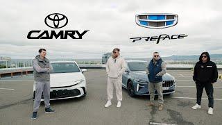 ЧЕСТНОЕ СРАВНЕНИЕ GEELY PREFACE И TOYOTA CAMRY