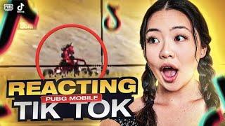 REACTING to the BEST PUBG MOBILE TIKTOK VIDEOS