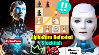 AlphaZero PARALYZED The Whole Chess Board And Shocks Stockfish 17 In A Chess Game | Chess Strategy