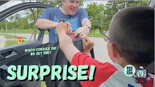 Surprising Matt with a New Game Console!