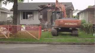 Marina and Kostas house being demo'd