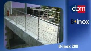 Barandillas en acero inoxidable / A Stainless Steel Railing System/Garde-corps Inoxydables