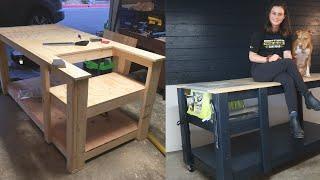 DIY Workbench with Built in Table Saw