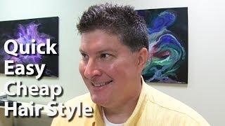 Fast Cheap Hair Style - The Tony Lee Glenn Look