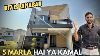 MOST SPECTACULAR 5 Marla Modern Design House For Sale in B17 Islamabad