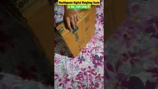 Healthgenie Digital Weighing Scale Unboxing