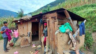 most peaceful and relaxing mountain village ||  Naturally Himalayan nepali village lifestyle