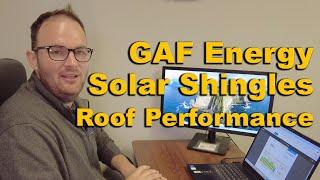 GAF Energy "Solar Shingles" Roof Performance | West Michigan | 2024