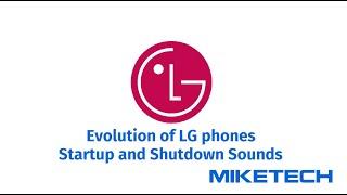 Evolution of Startup and shutdown from LG phones (2000-2020)