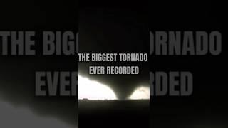 The Biggest Tornado In The World #tornado #usa #naturaldisaster #impact