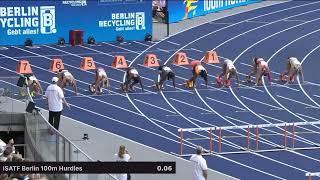 ISATF   Berlin 100m Hurdles Sept 1 2024